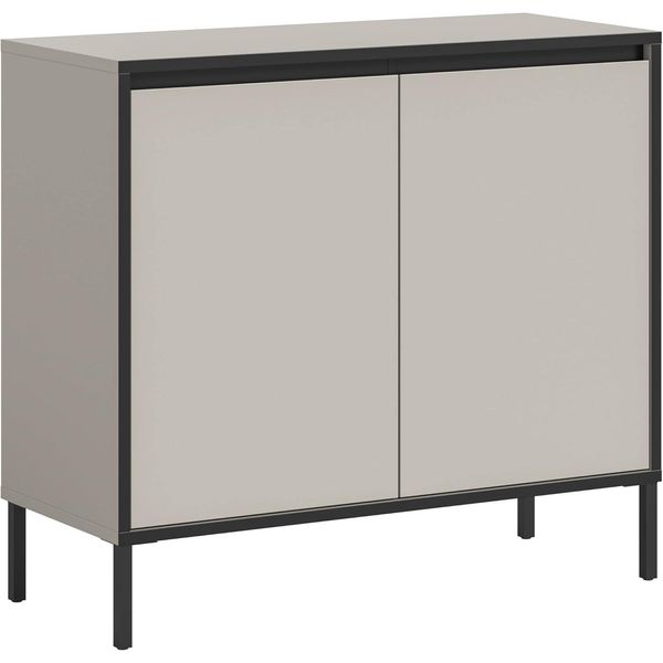 Xonox.Home Cassettiera Tron L/A/D: 92X83X38 Cm In Riproduzione Cashmere E Nero-image