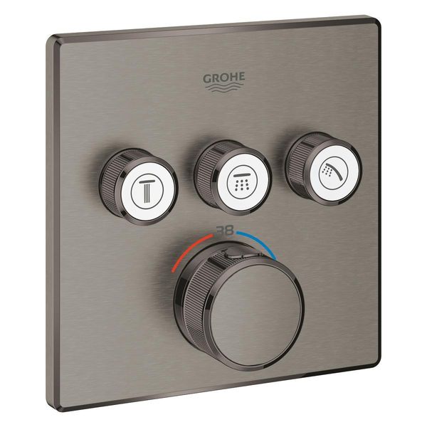 Thermostat Grohe Grohtherm Smartcontrol Avec Trois Vannes D'arrêT, 29126AL0, 29126AL0-image