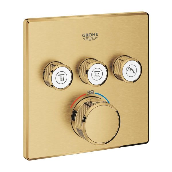 Thermostat Grohe Grohtherm Smartcontrol Avec Trois Vannes D'arrêT, 29126GN0, 29126GN0-image