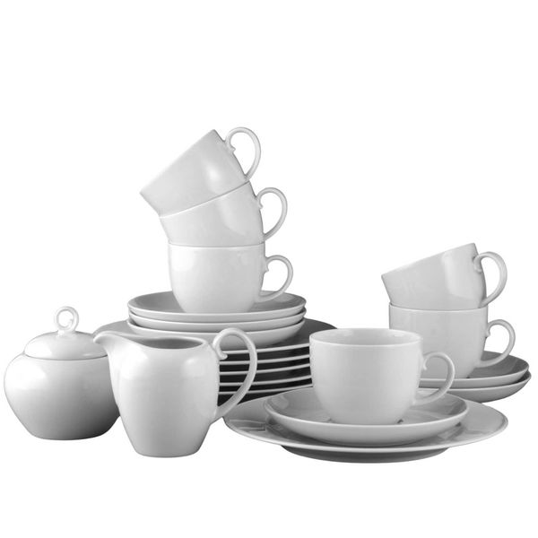 Seltmann Weiden Kaffeeservice Rondo/Liane 20Er Set-image