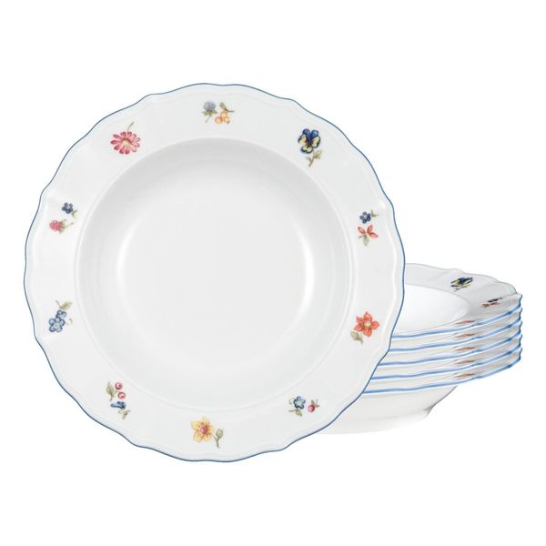 Seltmann Weiden Suppenteller Sonate Nostalgie ø 22,4 Cm 6Er Set-image