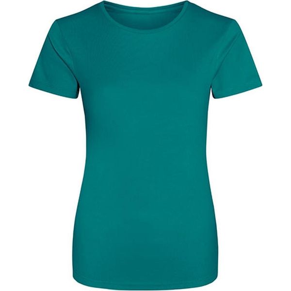Just Cool JC005 | Maglietta Sportiva Girlie Cool + Wrap Certificata - Colore: Jade - Taglia: S-image