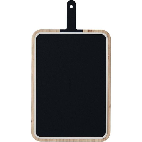 Tagliere Artù Trebonn + Coltello Da Chef Nero 43 X 24 X 2,4 Cm, Bambù-image