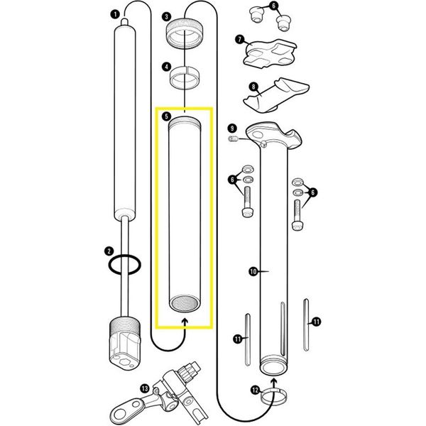 Crankbrothers Highline 3 34,9 Mm Corpo Reggisella Argento 100 Mm Argento 100 Mm-image