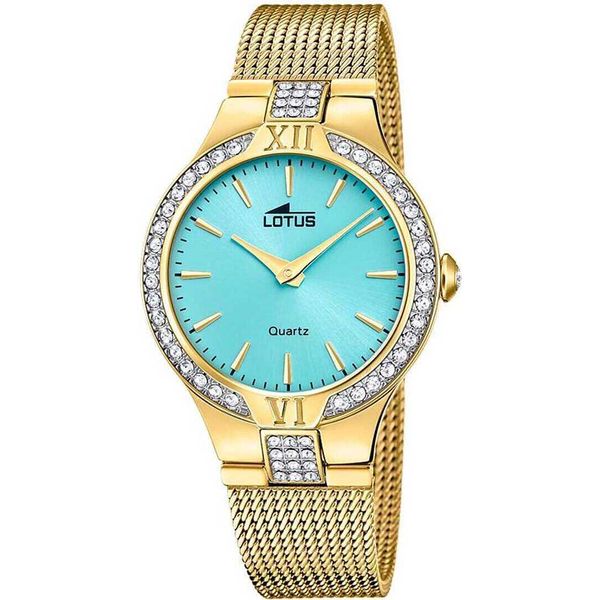 Lotus Orologio Da Donna Classic Elegant Orologio Da Polso In Acciaio Inossidabile Oro UL18895/2-image