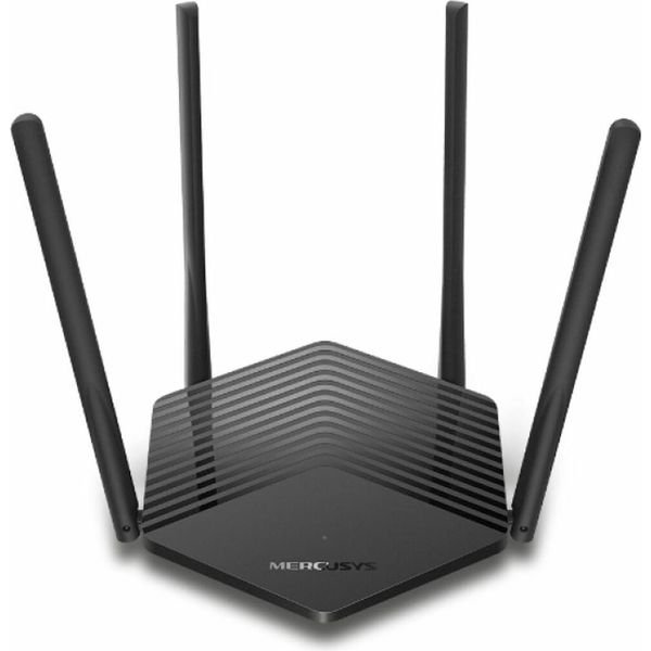 Mercusys AX1500 Wifi 6 Router | MR60X | 802.11Ax | 1201+300 Mbit/S | 10/100/1000 Mbit/S | Ethernet Lan (RJ-45) Ports 2 | Mesh Support No | Mu-Mimo Yes | No Mobile Broadband | Antenna Type External-image