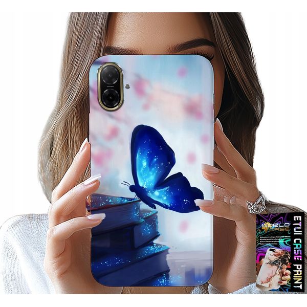Custodia Per Samsung Galaxy A07 4G - Farfalla Blu, Farfalla, Design Da Donna-image
