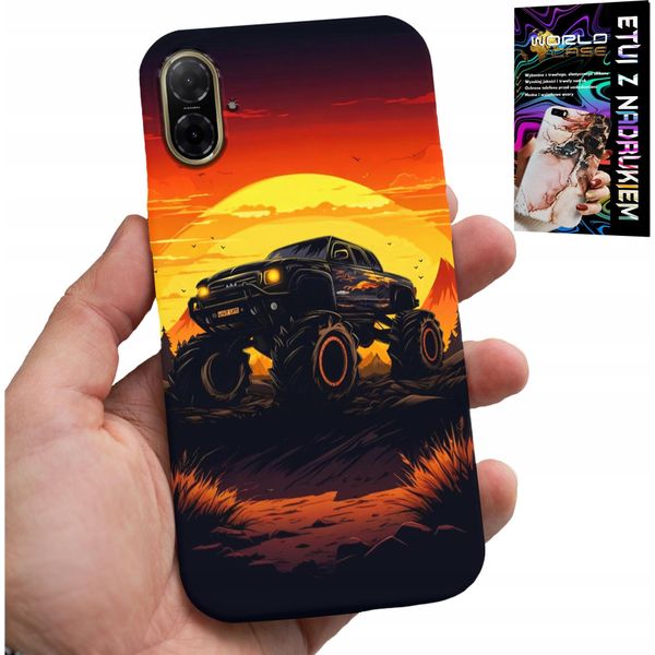 Custodia Per Samsung Galaxy A07 4G - Monstertruck, Camion, Motivi + Vetro-image