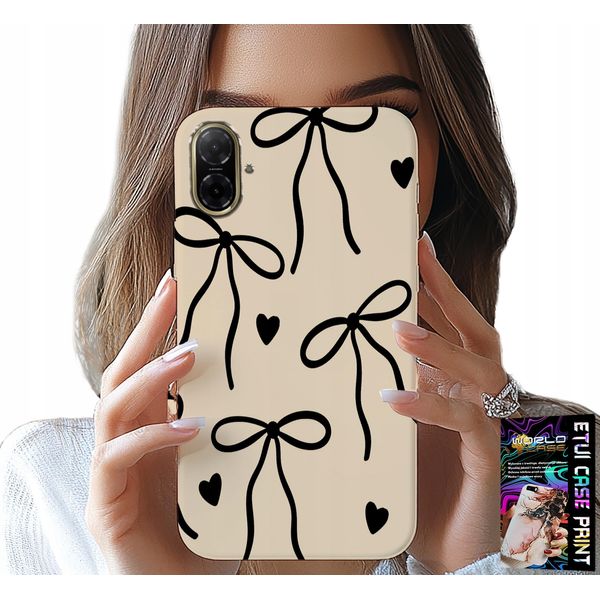 Custodia Per Samsung Galaxy A07 4G - Nastro Beige Cocards Motivi Alla Moda-image