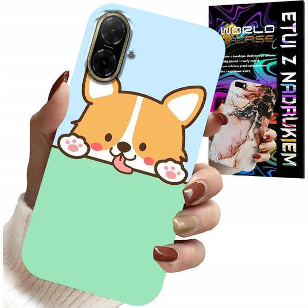 Custodia Per Samsung Galaxy A07 4G - Cover Con Motivi Fiabeschi Di Cani Carini-image