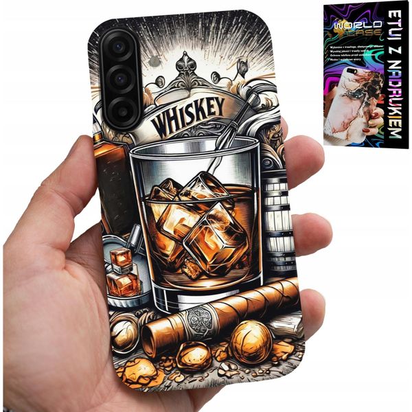 Custodia Per Samsung Galaxy A17 5G - Modelli Di Sigaro Whisky Per Uomini Backplates-image