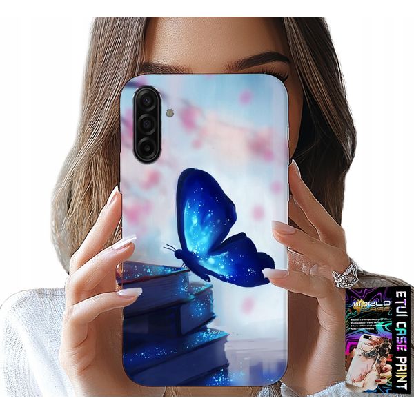 Custodia Per Samsung Galaxy A17 5G - Farfalla Blu, Farfalla, Disegni Da Donna-image