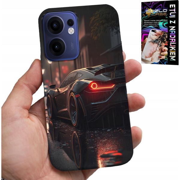 Custodia Per Oppo Find X5 Lite - Auto Sportive Automotive Fan Glass-image