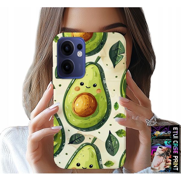 Custodia Per Oppo Find X5 Lite - Custodia Avocado Dolcemente Sorridente-image