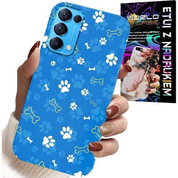 Custodia Per Oppo Reno5 4G 5G - Bone Paws Dog Patrol Modelli Per Bambini-image
