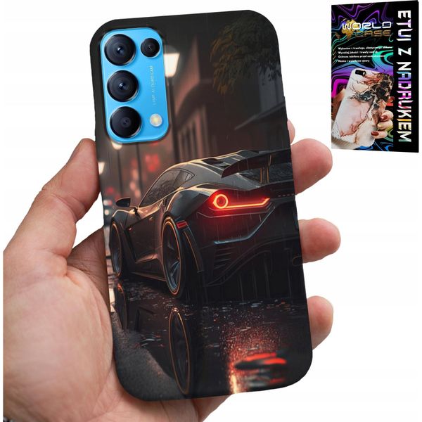 Custodia Per Oppo Find X3 Lite - Auto Sportive Automotive Fan Glass-image