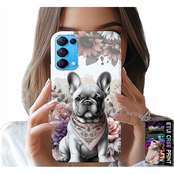 Custodia Per Oppo Find X3 Lite - Bulldog Bulldog Razze Di Cani Zaini-image