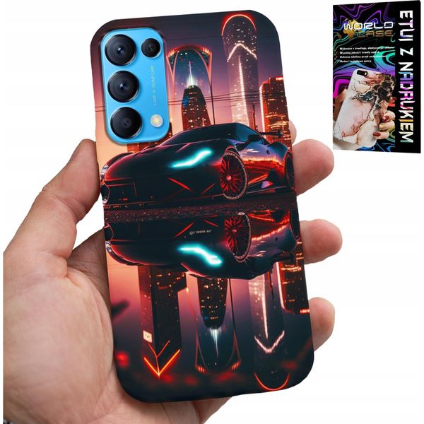 Custodia Per Oppo Reno5 4G 5G - Fan Cars, Modelli Per Uomo +Folio-image