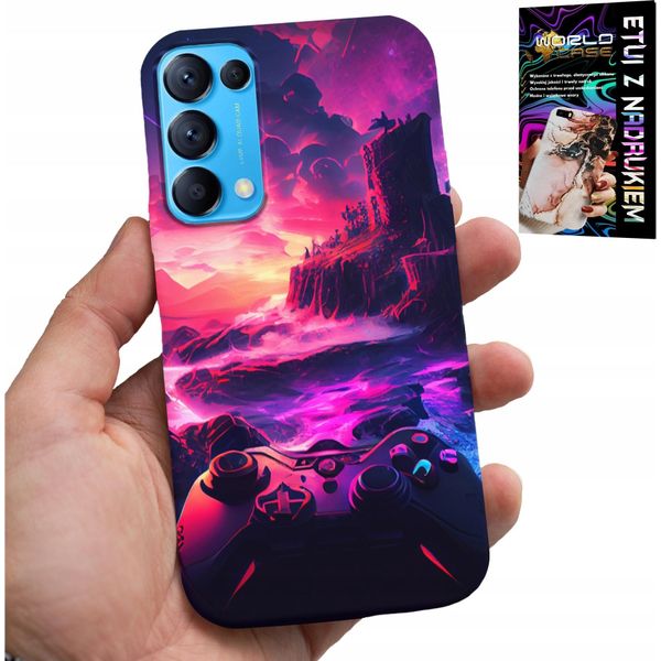 Custodia Per Oppo Find X3 Lite - Custodia Per Videogiocatori, Disegni Di Giochi, Regalo-image
