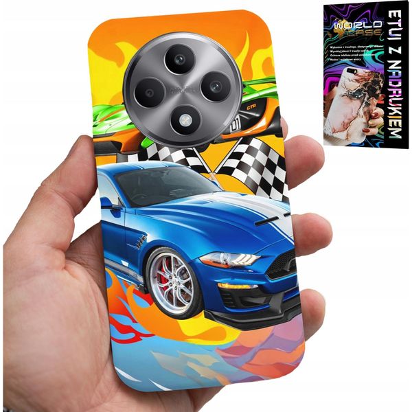 Custodia Per Oppo Reno12 F / 12Fs 5G - Per Bambini, Auto Da Corsa-image