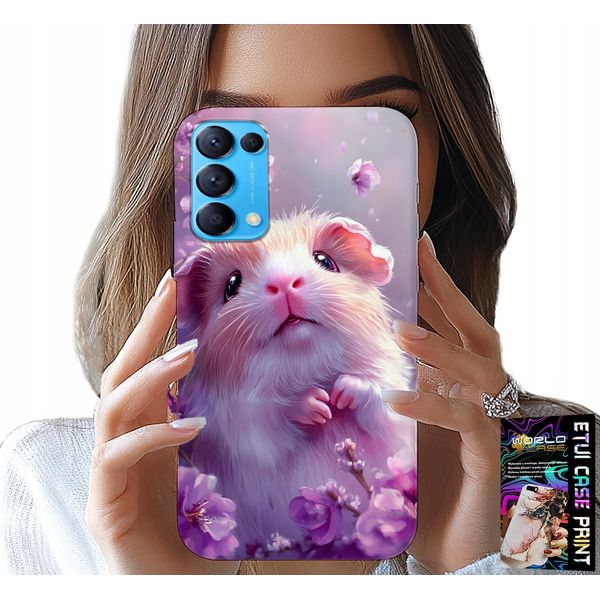 Custodia Per Oppo Find X3 Lite - Criceto Carino, Disegni Di Roditori Per Bambini-image
