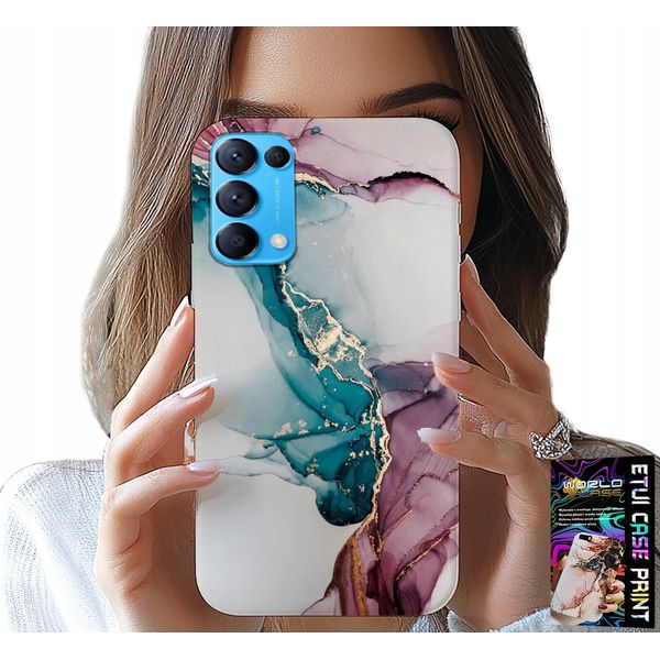 Custodia Per Oppo Find X3 Lite - Custodia Da Donna Elegante In Marmo Alla Moda-image