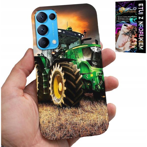 Custodia Per Oppo Find X3 Lite - Trattore Agricolo + Vetro-image