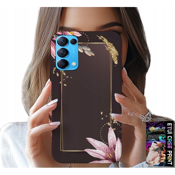 Custodia Per Oppo Find X3 Lite - Custodia Con Design Elegante E Floreale-image