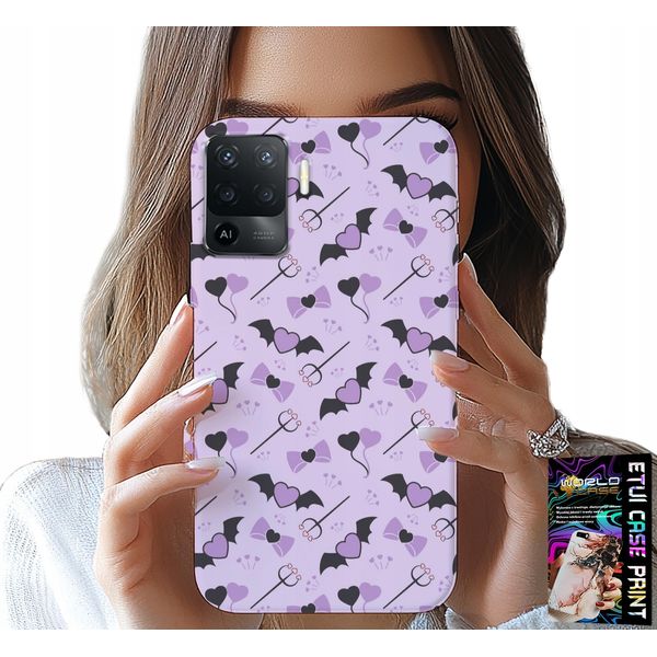 Custodia Per Oppo F19 Pro - Modelli Alla Moda Forchette Cuori Arco Cocard-image