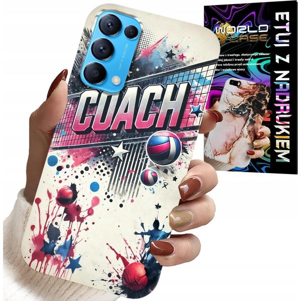 Custodia Per Oppo Find X3 Lite - Custodia Grid Coach, Zainetto-image