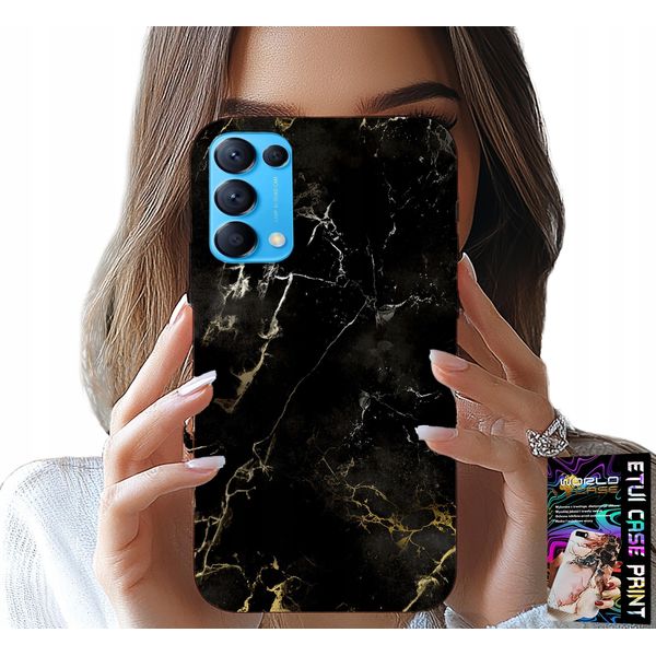 Custodia Per Oppo Reno5 4G 5G - Pietra Elegante Designs Case Custodia-image