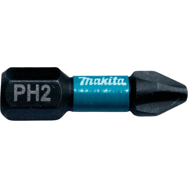 Makita Impact Black PH2, 25 Mm PH2 - 25 Mm - 2 Pezzi.-image