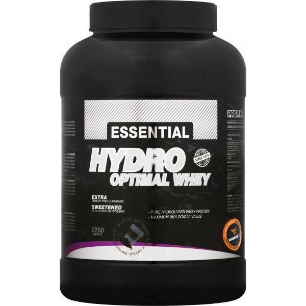 Prom-In Hydro Optimal Whey 2250 G Di Cioccolato / Proteine Del Siero Di Latte Idrolizzate / Proteine Del Siero Di Latte Microfiltrate E Pure Al 100% Trattate Con Idrolisi Enzimatica-image