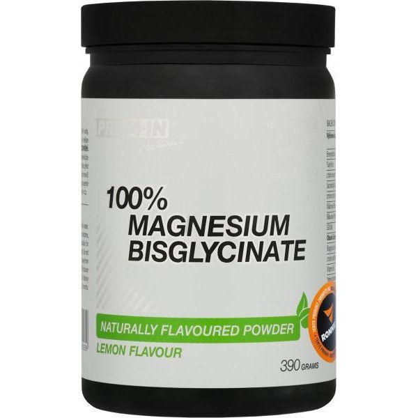 Prom-In 100% Magnesio Bisglicinato 390 G Limone / Magnesio (Magnesio) / Magnesio Bisglicinato Altamente Utilizzabile, Dolcificato Naturalmente-image