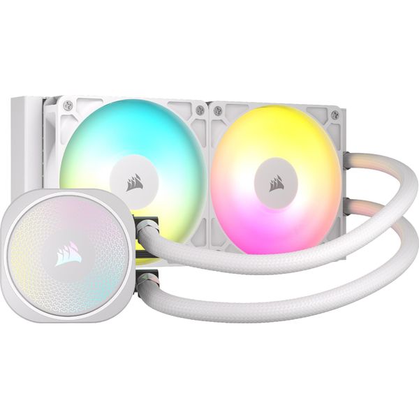 Corsair Wak Nautilus 240 Rs Argb Bianco, Radiatore Da 240 Mm-image