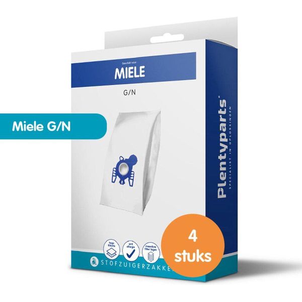 Plenty Parts Sacchetti Per Aspirapolvere Adatti A Miele G N - 4 Pezzi-image