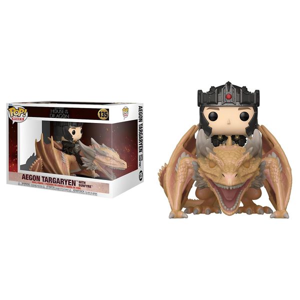 POP Rides - Hotd - Aegon Targaryen With Sunfyre S4-image