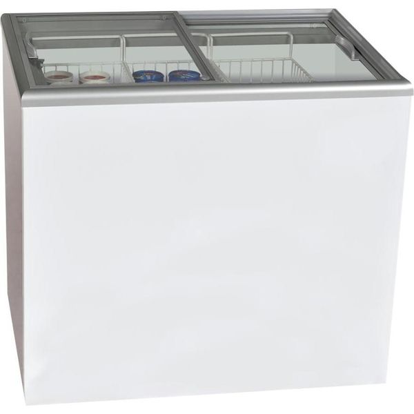 Congelatore Per Gelato Kbs Con Coperchio Scorrevole In Vetro 267 Litri 1094 X 694 X 867 Mm Bianco-image