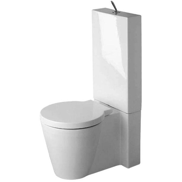 Wc Sur Pied Duravit Starck 1, 640Mm, Fixation Comprise, 0233090064, 0233090064-image