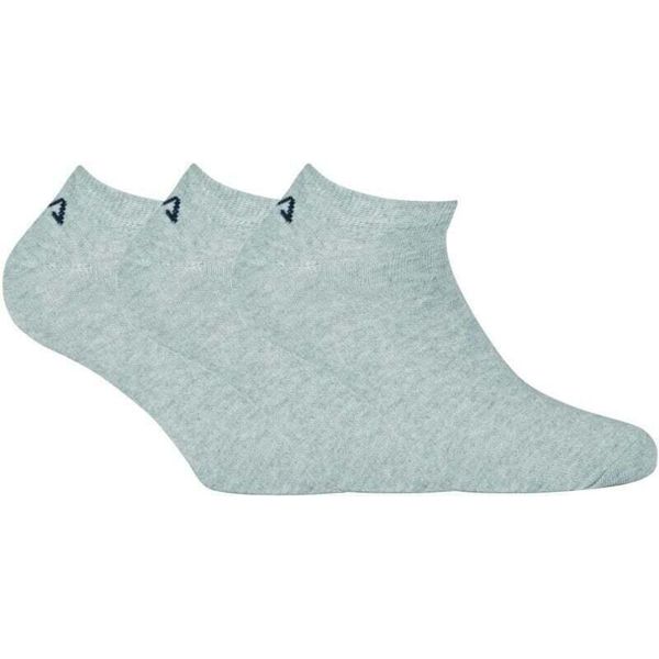 Fila F9100 Invisible 3-Pack Grigio 35-38 Calze Fitness-image