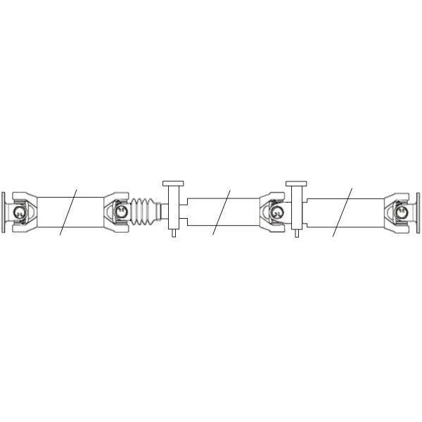 Spidan GKNP30012 - Albero Cardanico Oe 6394103406 Per Sprinter (W906), Viano (W639), Vito (W639)-image