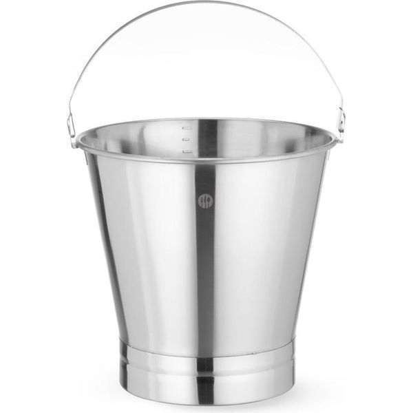Hendi Eimer Mit VerstäRktem Boden Profi Line, Profi Line, 10L, ⌀280X(H)265Mm-image