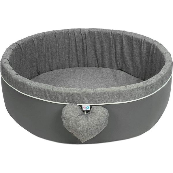 H&F Home Textile Piscina Di Palline | Piscina Di Palline Per Bambini 98X30Cm | Colore: Grigio-image