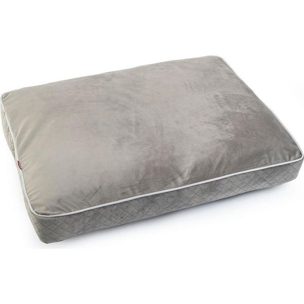 Cuscino Per Cani Con Memory Foam Per Cani Di Taglia Grande Lettino Per Cani Lavabile Suede Large Xxl: 100 X 120 Cm Colore: Grigio (Velluto)-image
