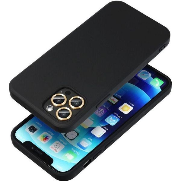 Custodia / Cover Per Apple Iphone 11 ( 6.1" ) Nero - Forcell Silicone Lite"-image