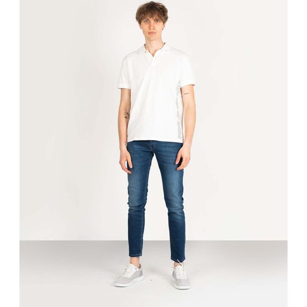 Pepe Jeans Polo "Benson"" - PM541674 | Benson - Bianco- Taglia: M(Eu)"-image