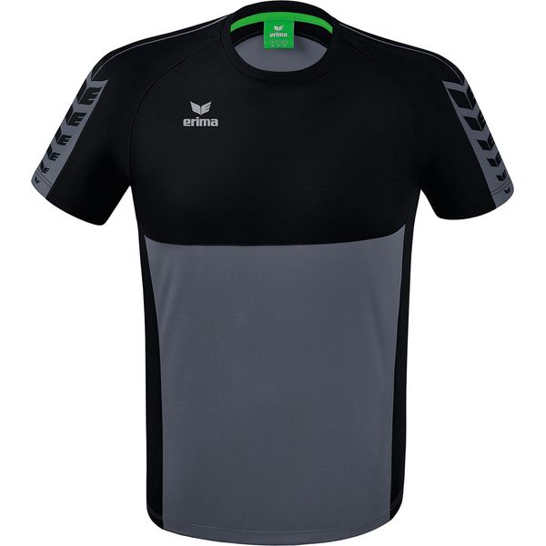 Erima Six Wings Trainingshirt Grigio Ardesia/Schwarz 152-image