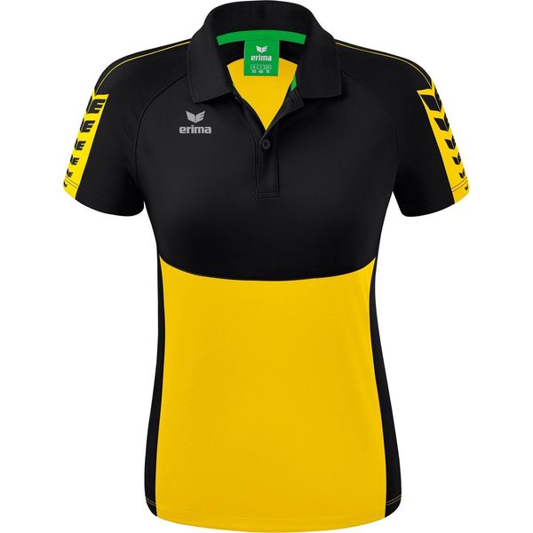 Erima Six Wings Polo Donna Giallo/Nero 36-image