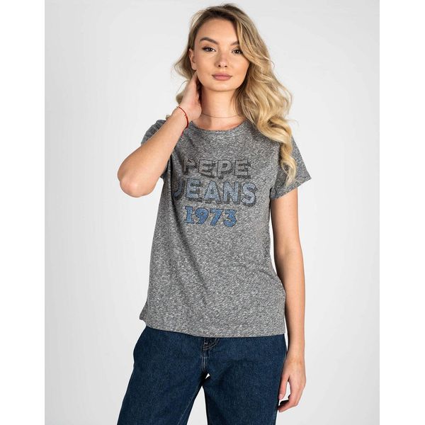 Pepe Jeans T-Shirt "Bibiana"" - PL504817 | Bibiana - Grigio- Taglia: S(Eu)"-image