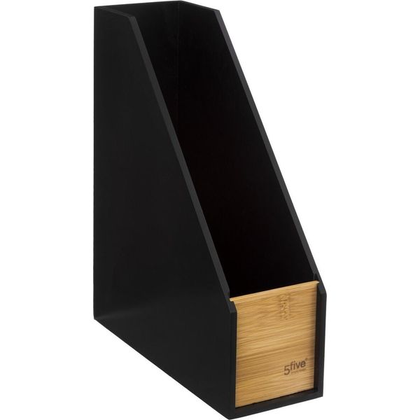 5Five Smart Department Box Bava Mdf Plate Bambus Black Brown 30 Cm X 24,5 Cm X 9 Cm-image